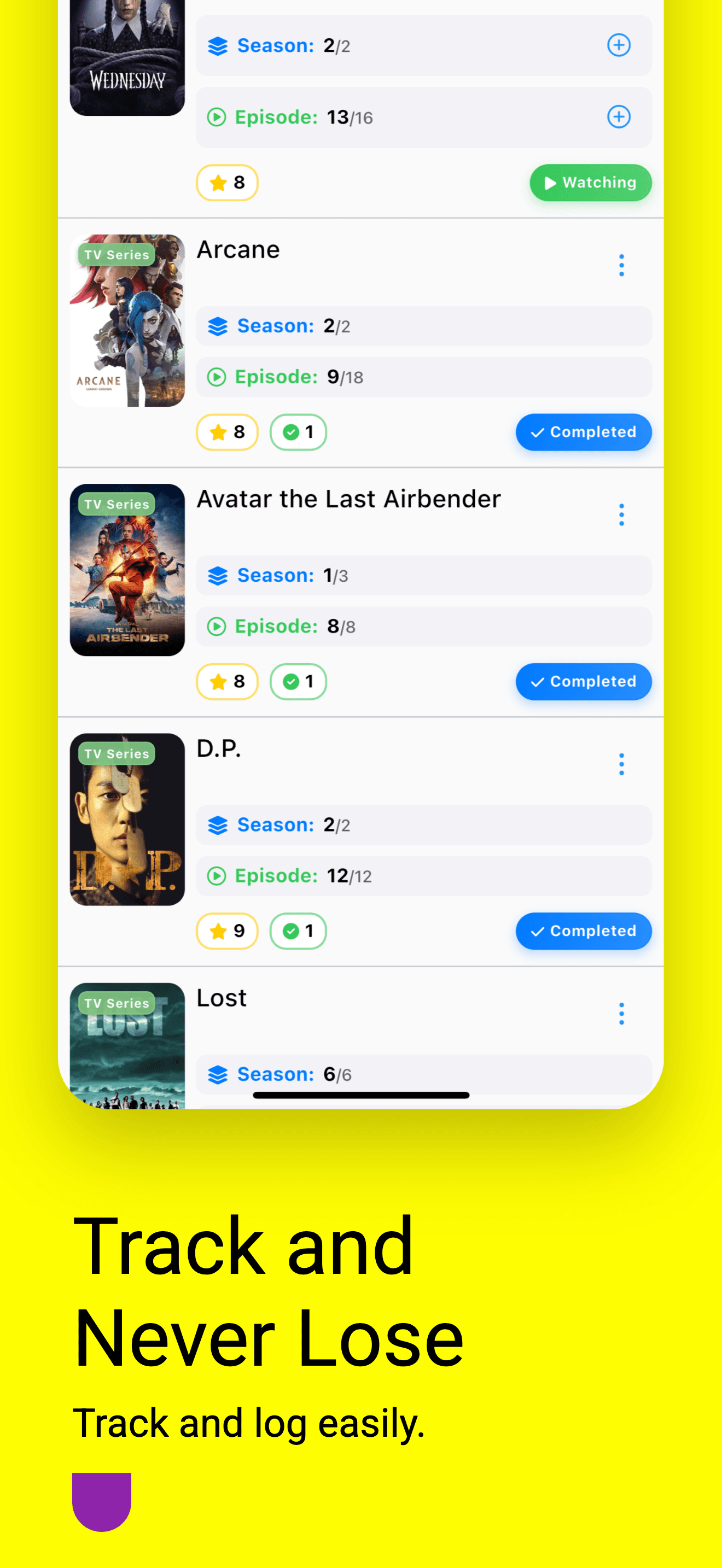 Watchlistfy App Screenshot 2