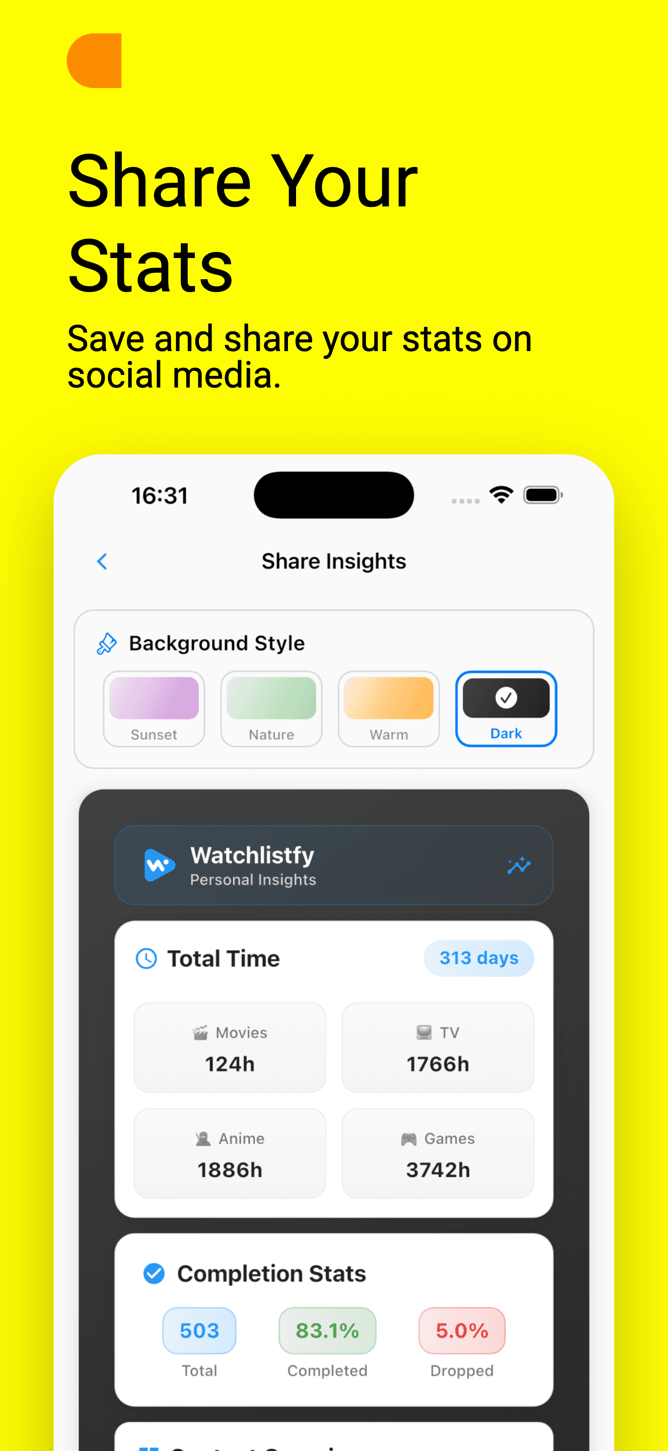 Watchlistfy App Screenshot 7