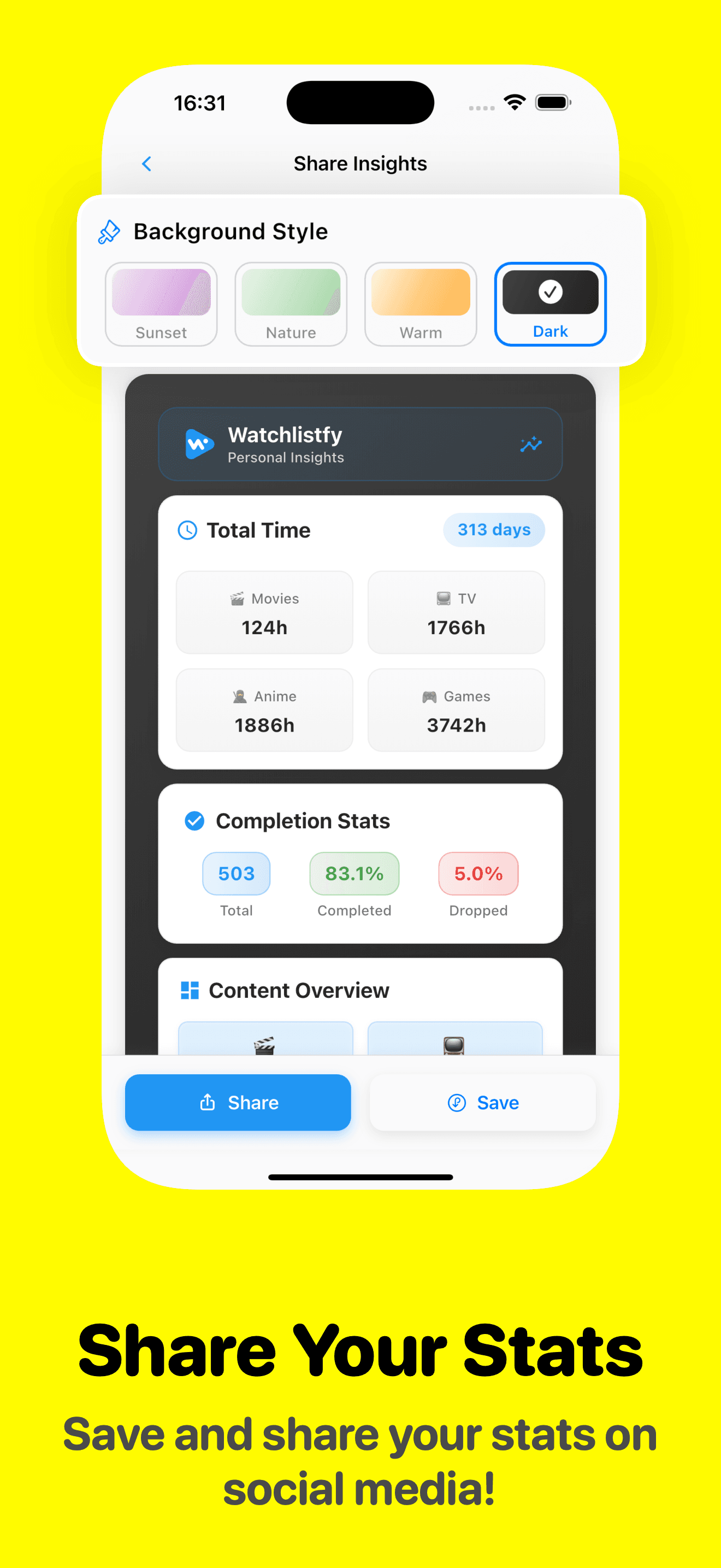Watchlistfy App Screenshot 10