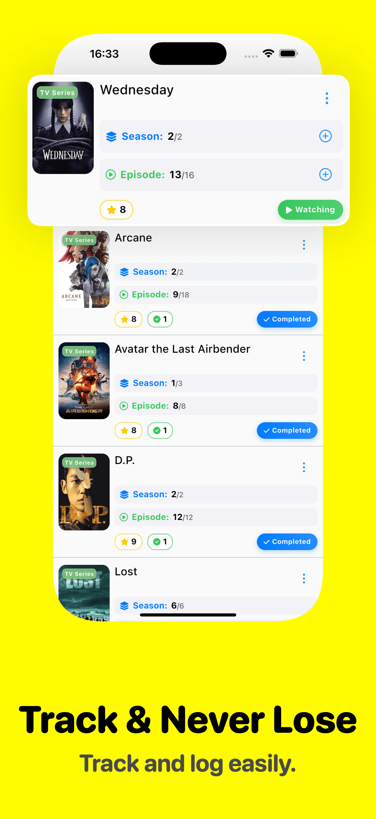 Watchlistfy App Screenshot 2