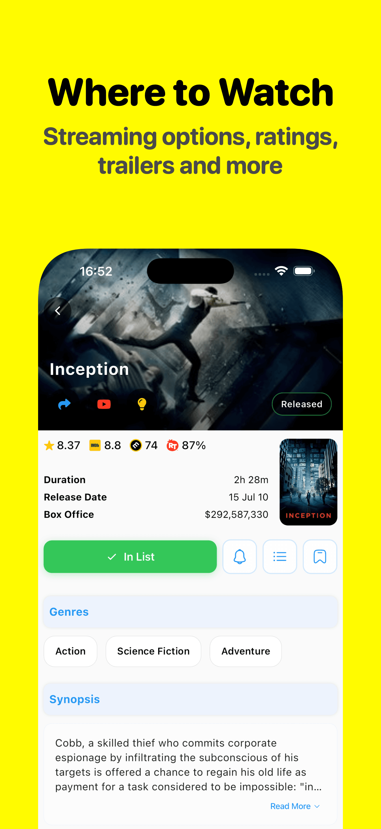 Watchlistfy App Screenshot 3