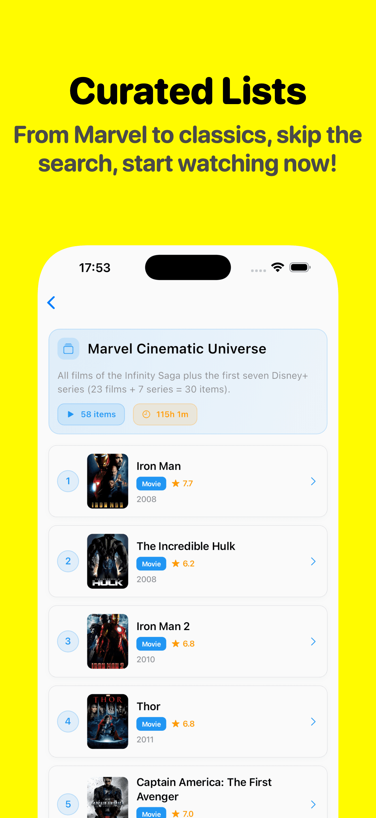 Watchlistfy App Screenshot 7